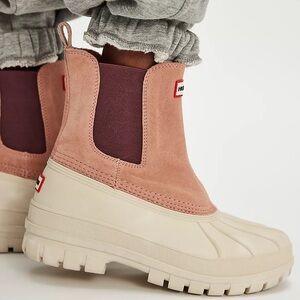 NWT Hunter Sutton Chelsea Duck Boots